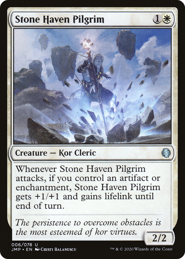 Stone Haven Pilgrim [Jumpstart] | Silver Goblin