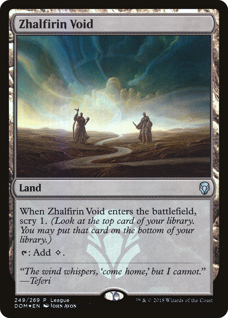 Zhalfirin Void (League) [Dominaria Promos] | Silver Goblin