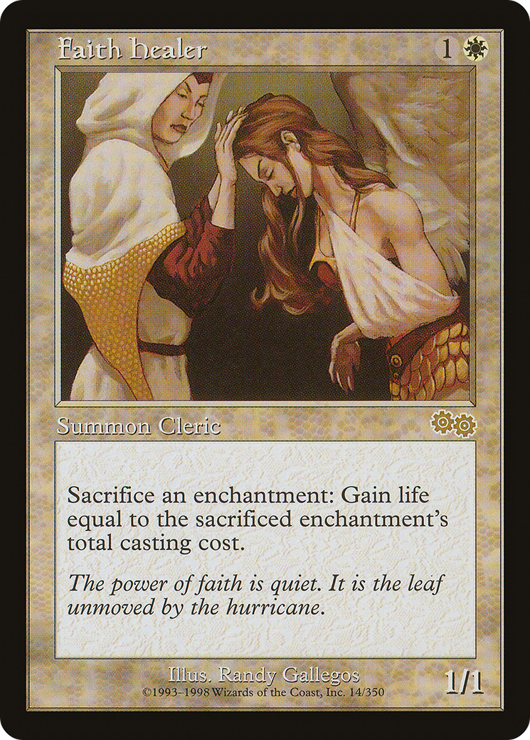 Faith Healer [Urza's Saga] | Silver Goblin