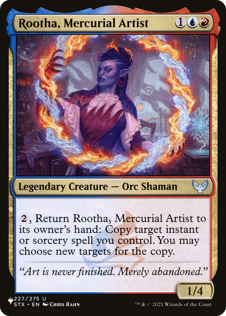 Rootha, Mercurial Artist (STX-227)