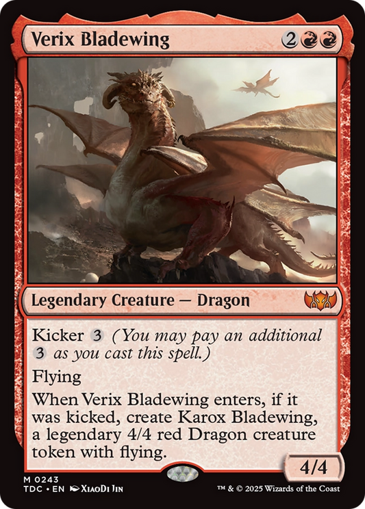Verix Bladewing (243) - Commander: Tarkir: Dragonstorm