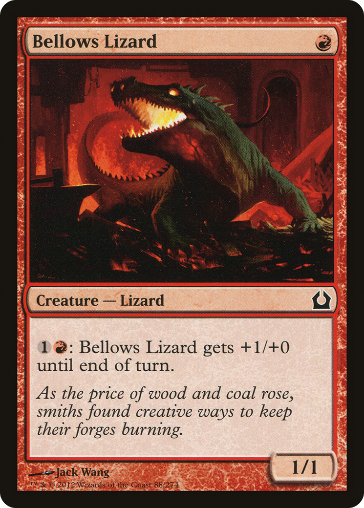 Bellows Lizard [Return to Ravnica] | Silver Goblin