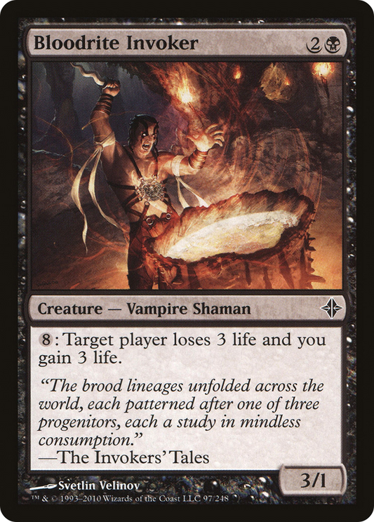 Bloodrite Invoker [Rise of the Eldrazi] Foil