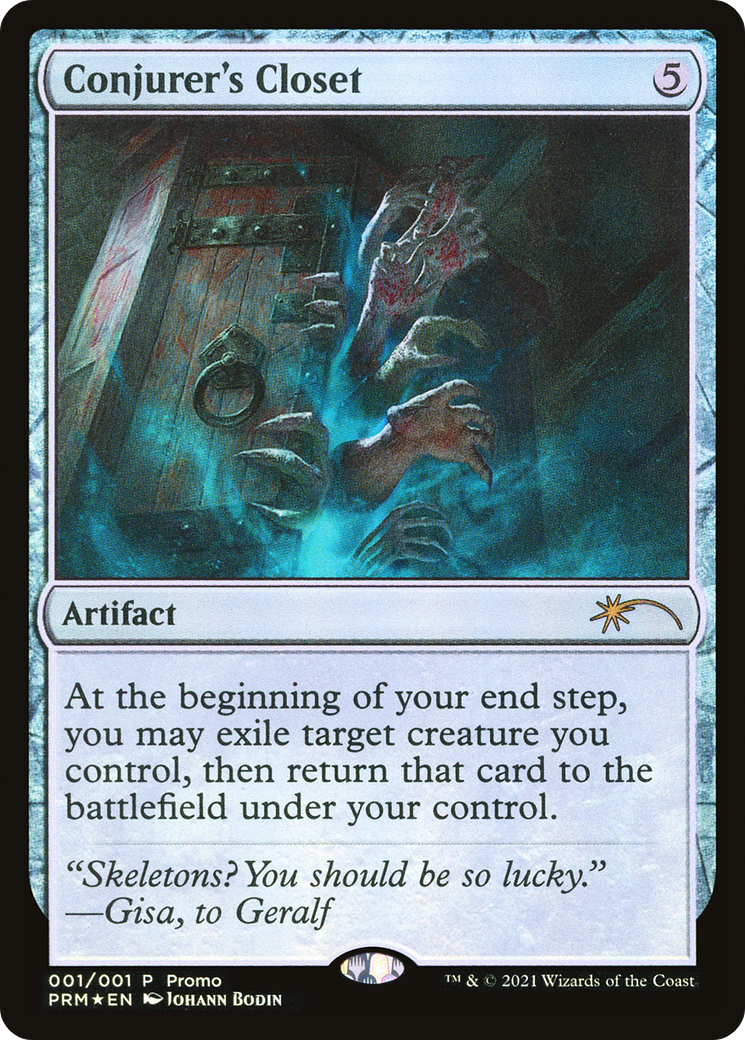 Conjurer's Closet (006) Foil - Wizards Play Network 2021