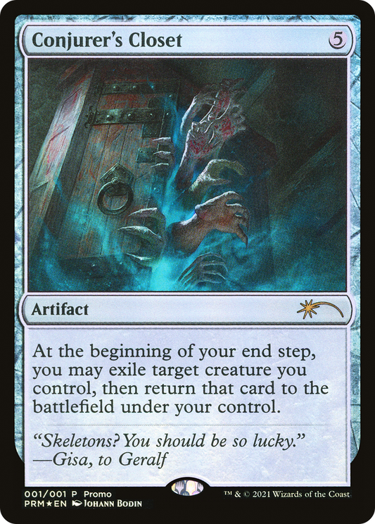 Conjurer's Closet (006) Foil - Wizards Play Network 2021