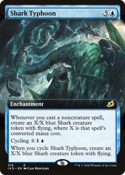 Shark Typhoon (Extended Art) [Ikoria: Lair of Behemoths] Foil