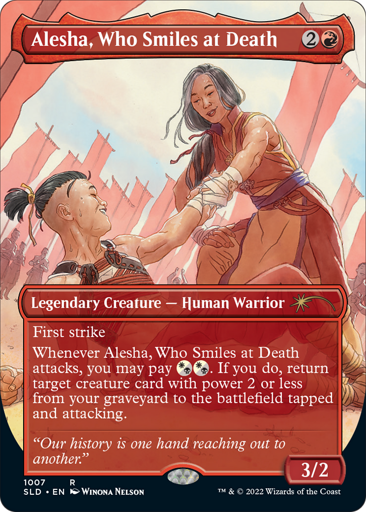 Alesha, Who Smiles at Death (1007) Foil - Secret Lair Drop