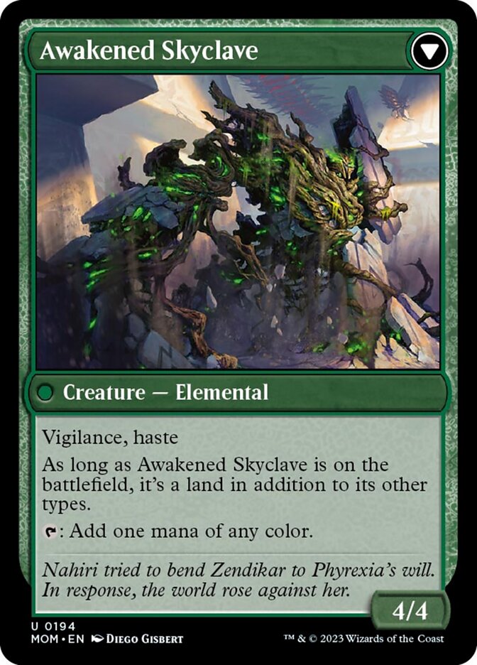 Invasion of Zendikar // Awakened Skyclave [March of the Machine] | Silver Goblin