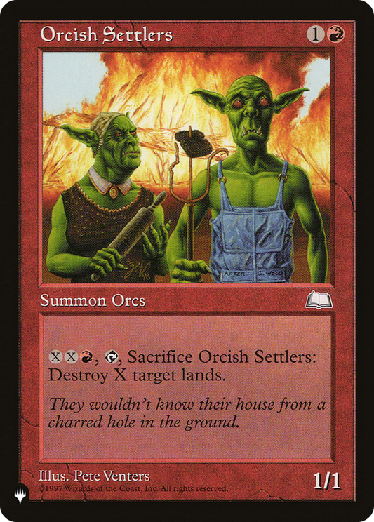 Orcish Settlers (WTH-112)