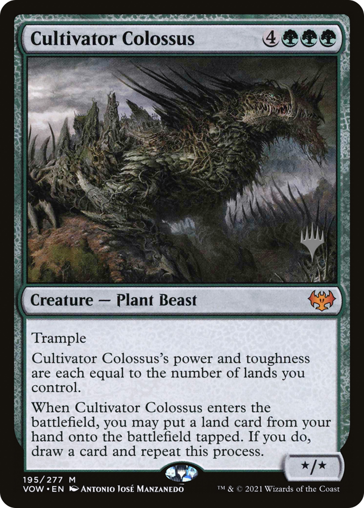 Cultivator Colossus (Promo Pack) [Innistrad: Crimson Vow Promos] | Silver Goblin