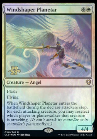 Windshaper Planetar [Commander Legends: Battle for Baldur's Gate Prerelease Promos] | Silver Goblin