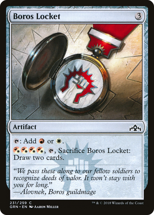 Boros Locket [Guilds of Ravnica] Foil