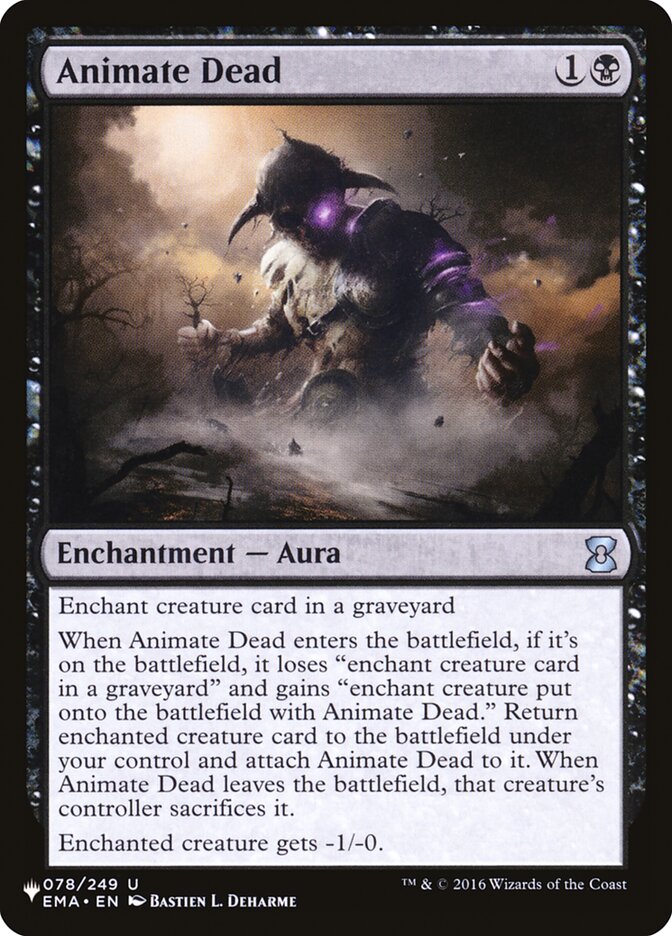 Animate Dead [The List] | Silver Goblin