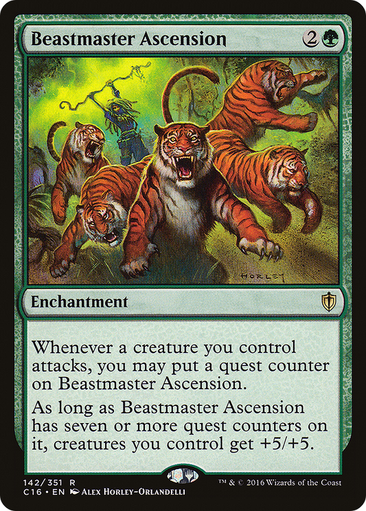 Beastmaster Ascension [Commander 2016]