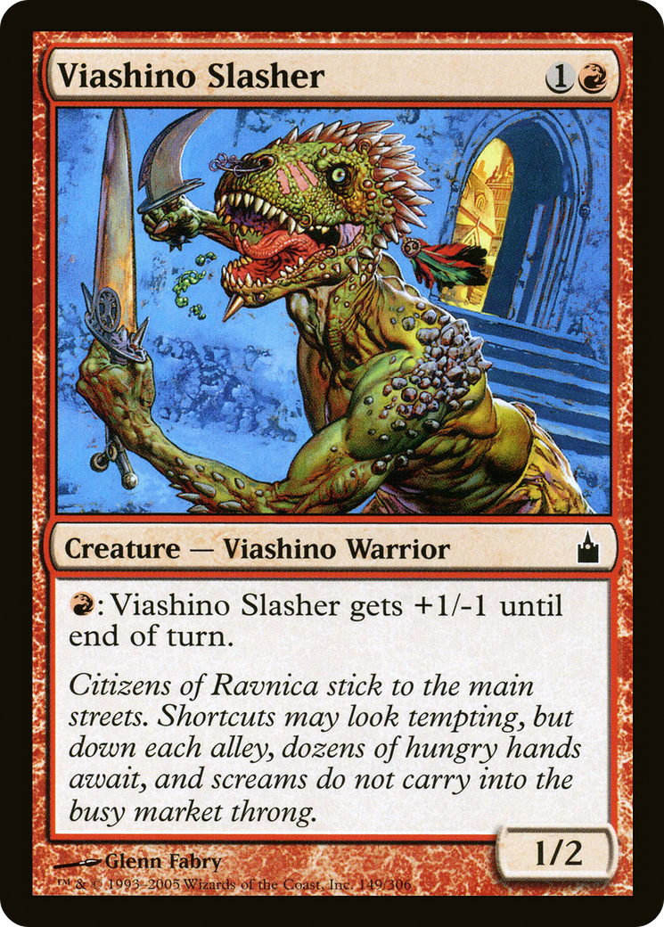 Viashino Slasher [Ravnica: City of Guilds] | Silver Goblin