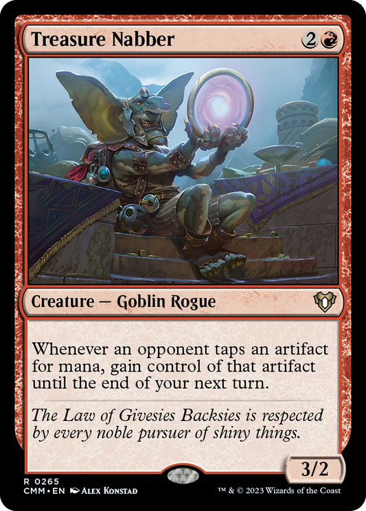 Treasure Nabber [Commander Masters] Foil