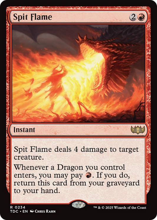 Spit Flame (234) - Commander: Tarkir: Dragonstorm