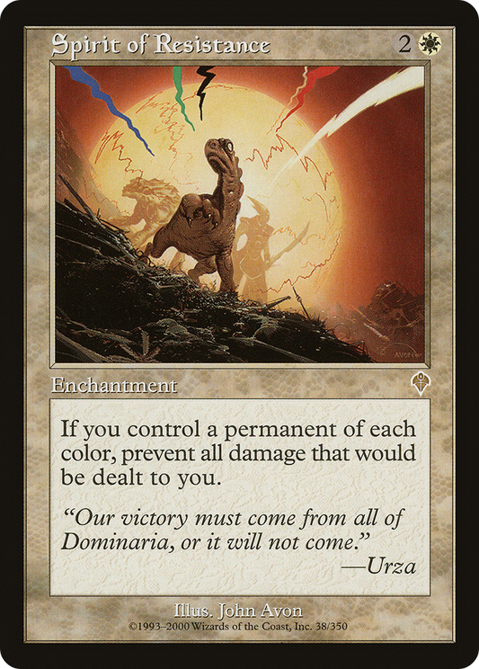 Spirit of Resistance [Invasion] Foil