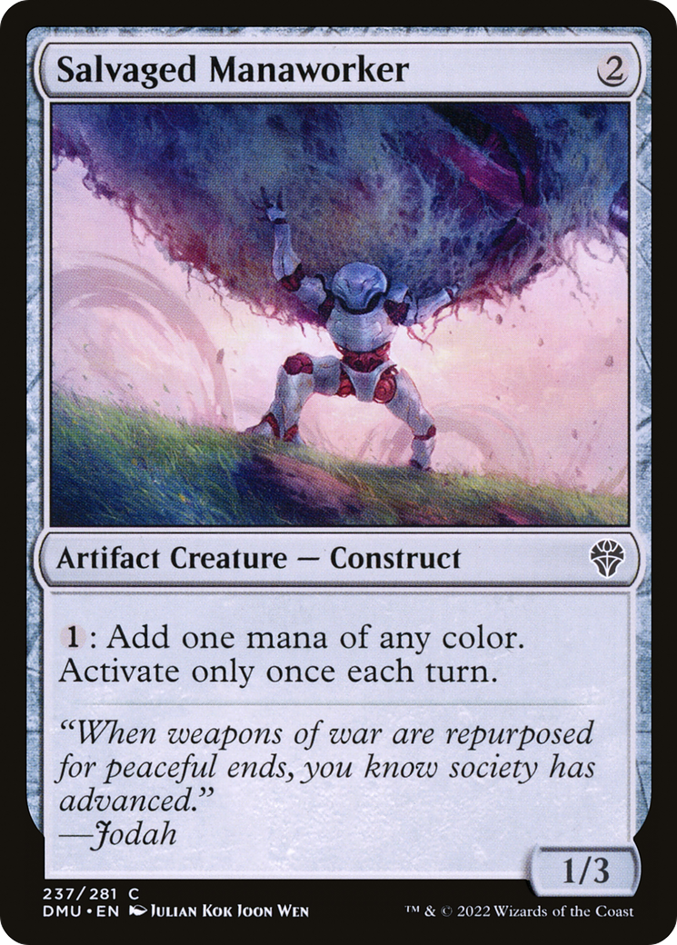 Salvaged Manaworker [Dominaria United] | Silver Goblin