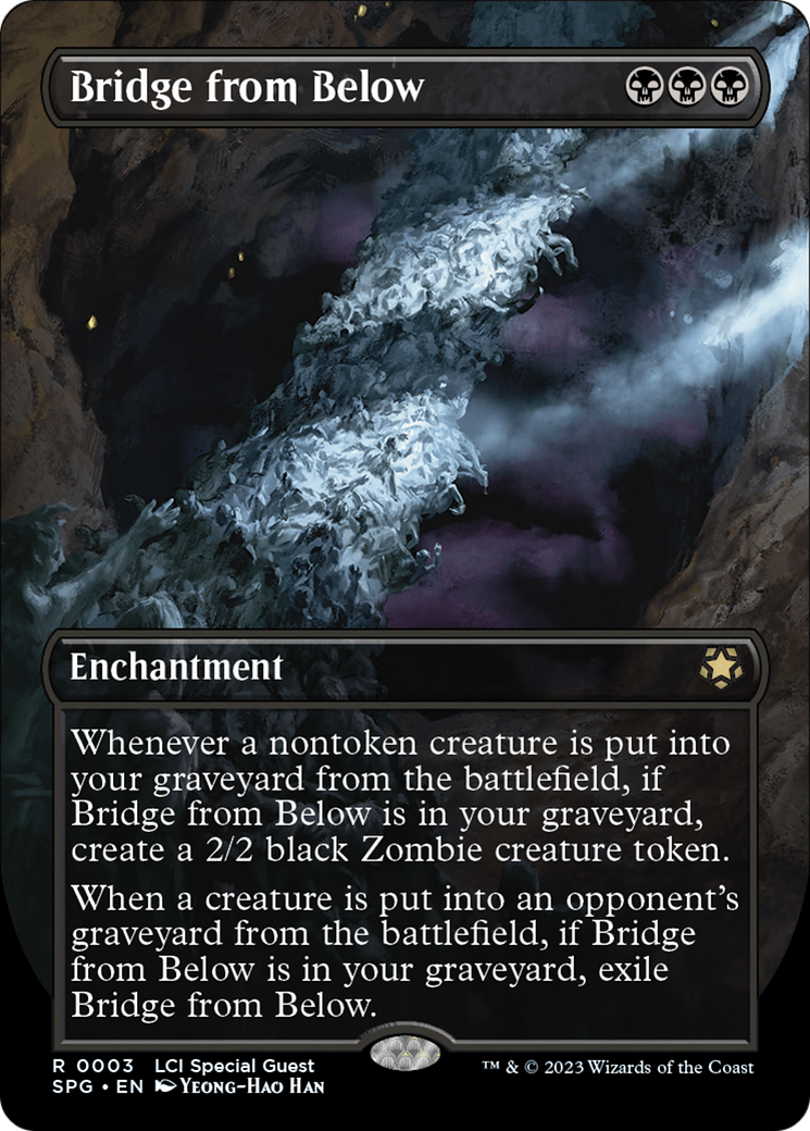 Bridge from Below (Borderless) [The Lost Caverns of Ixalan Special Guests] Foil