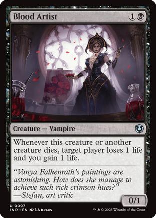 Blood Artist Foil (097) - Innistrad Remastered | Silver Goblin