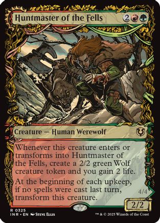 Huntmaster of the Fells // Ravager of the Fells (Showcase) (325) - Innistrad Remastered