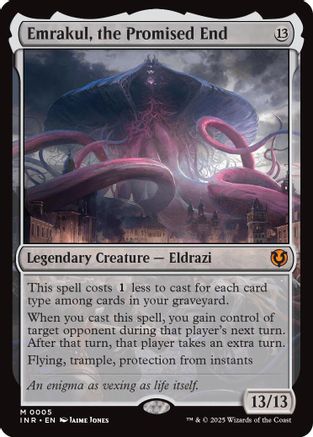 Emrakul, the Promised End (INR005)  - Innistrad Remastered | Silver Goblin