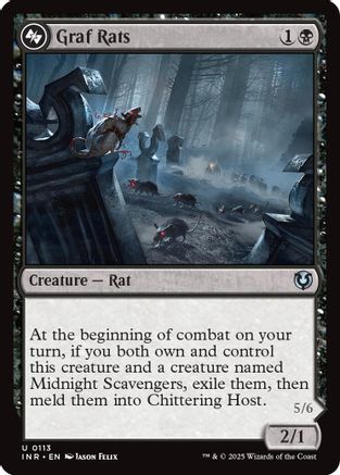 Graf Rats Foil (113) - Innistrad Remastered