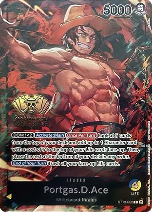 Portgas.D.Ace (2nd Anniversary Tournament) [One Piece Promotion Cards] | Silver Goblin