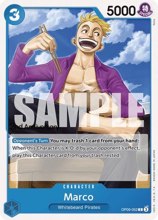 Marco  (OP09-052) - Emperors in the New World: 2nd Anniversary Tournament Cards