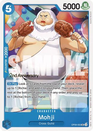 Mohji  (OP09-053) - Emperors in the New World: 2nd Anniversary Tournament Cards | Silver Goblin