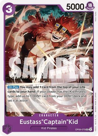 Eustass"Captain"Kid  (OP09-075) - Emperors in the New World: 2nd Anniversary Tournament Cards | Silver Goblin