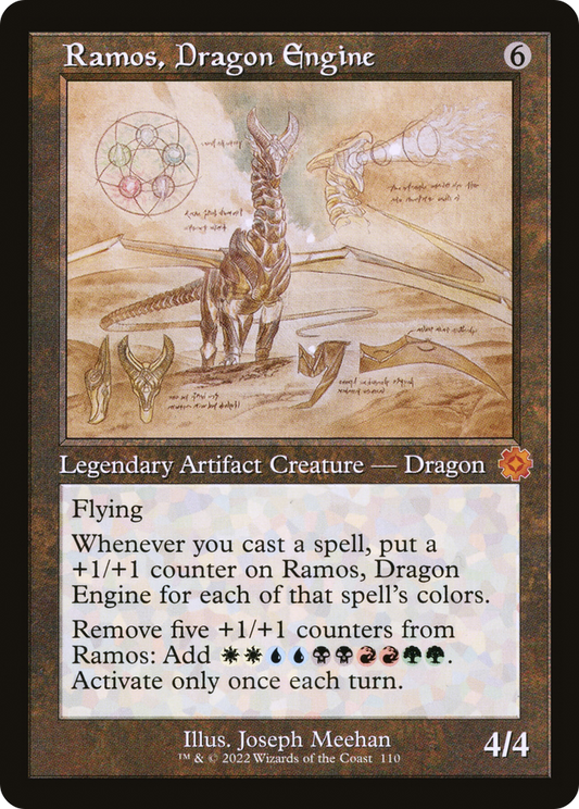 Ramos, Dragon Engine (Retro Schematic) [The Brothers' War Retro Artifacts]