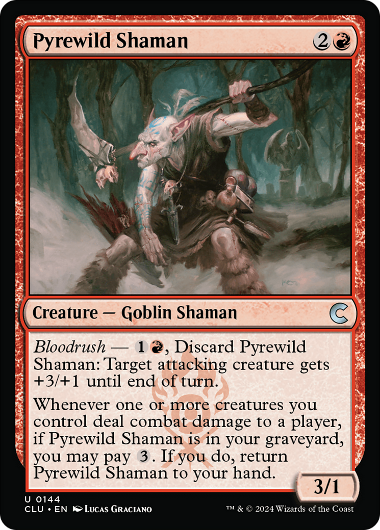 Pyrewild Shaman [Ravnica: Clue Edition] | Silver Goblin