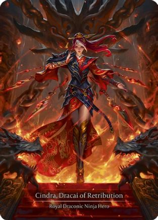 Cindra, Dracai of Retribution (Marvel) (HNT054) Cold Foil - The Hunted
