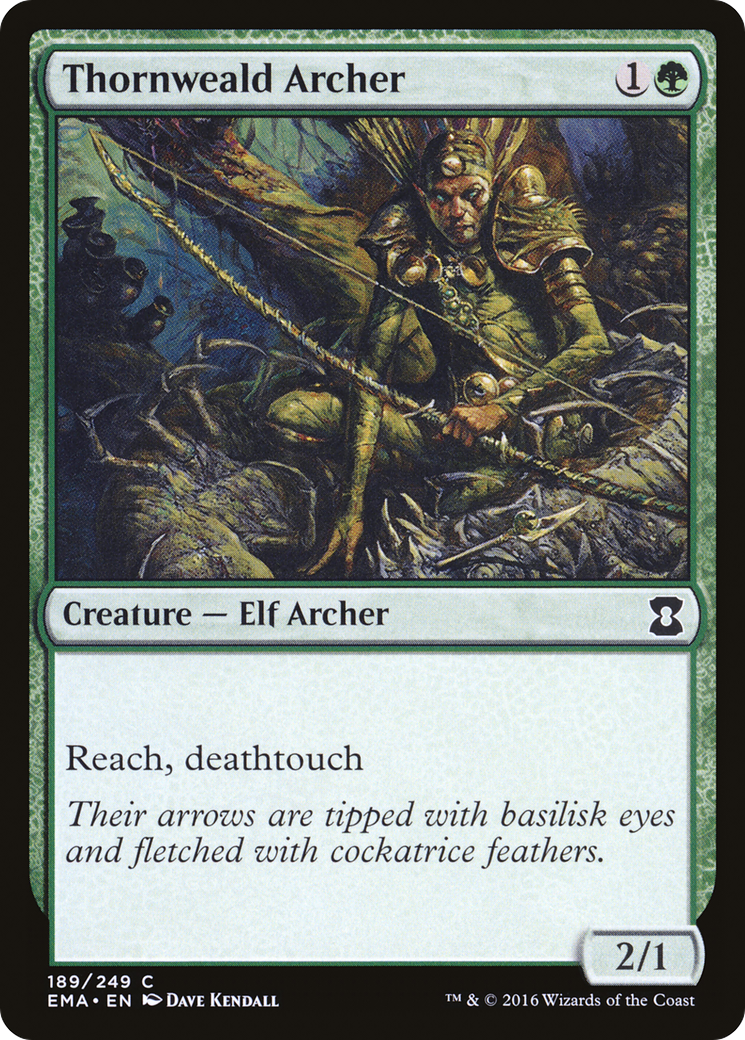 Thornweald Archer [Eternal Masters] | Silver Goblin