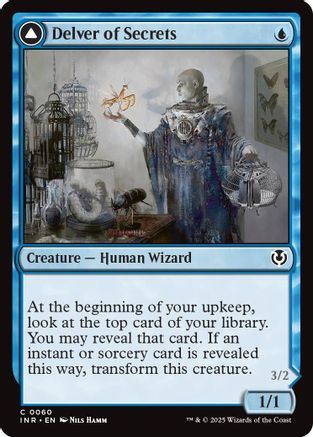 Delver of Secrets // Insectile Aberration (060) - Innistrad Remastered | Silver Goblin