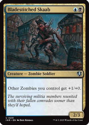 Bladestitched Skaab Foil (231) - Innistrad Remastered | Silver Goblin