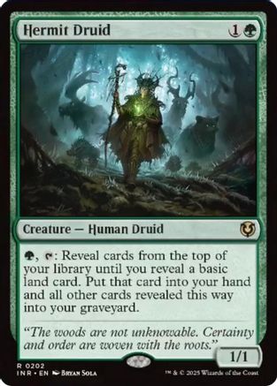 Hermit Druid Foil (202) - Innistrad Remastered | Silver Goblin