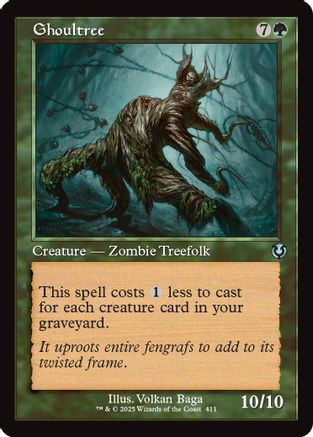 Ghoultree (Retro Frame) Foil (411) - Innistrad Remastered