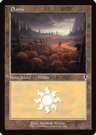 Plains (289) (Retro Frame) (INR289)  - Innistrad Remastered | Silver Goblin