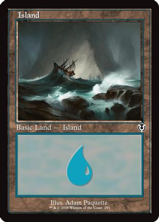 Island (291) (Retro Frame) (INR291) Foil - Innistrad Remastered | Silver Goblin