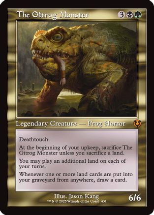 The Gitrog Monster (Retro Frame) (431) - Innistrad Remastered