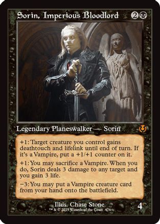 Sorin, Imperious Bloodlord (Retro Frame) (476) - Innistrad Remastered | Silver Goblin