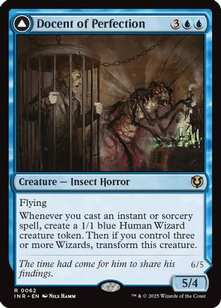 Docent of Perfection Foil (062) - Innistrad Remastered | Silver Goblin