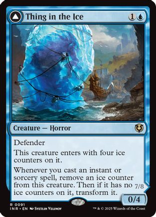 Thing in the Ice (091) - Innistrad Remastered | Silver Goblin