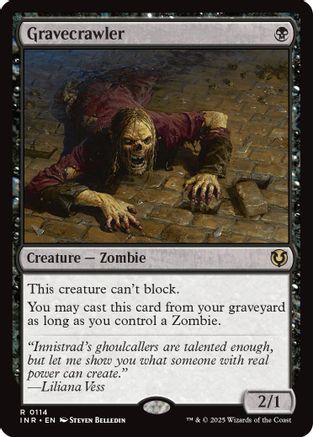 Gravecrawler (114) - Innistrad Remastered | Silver Goblin