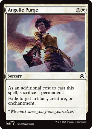 Angelic Purge (INR009) Foil - Innistrad Remastered | Silver Goblin