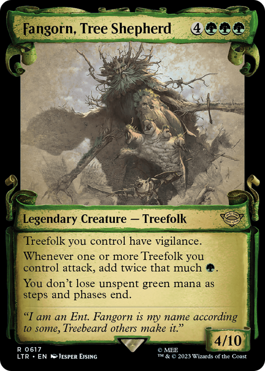 Fangorn, Tree Shepherd [The Lord of the Rings: Tales of Middle-Earth Showcase Scrolls] Foil