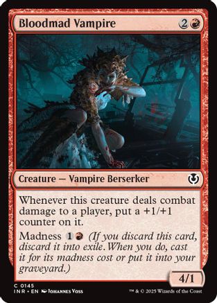 Bloodmad Vampire Foil (145) - Innistrad Remastered